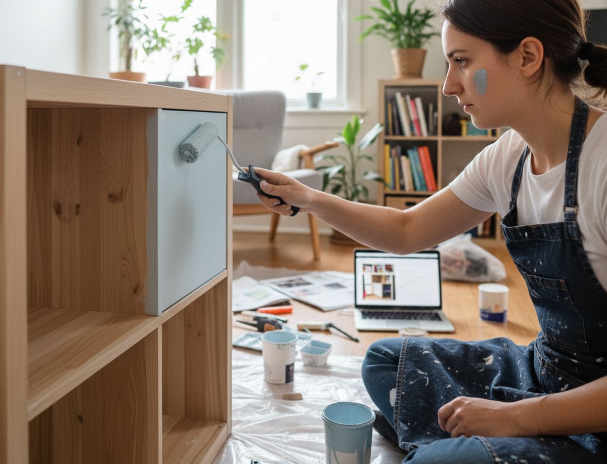 Repeindre un meuble Ikea sans poncer