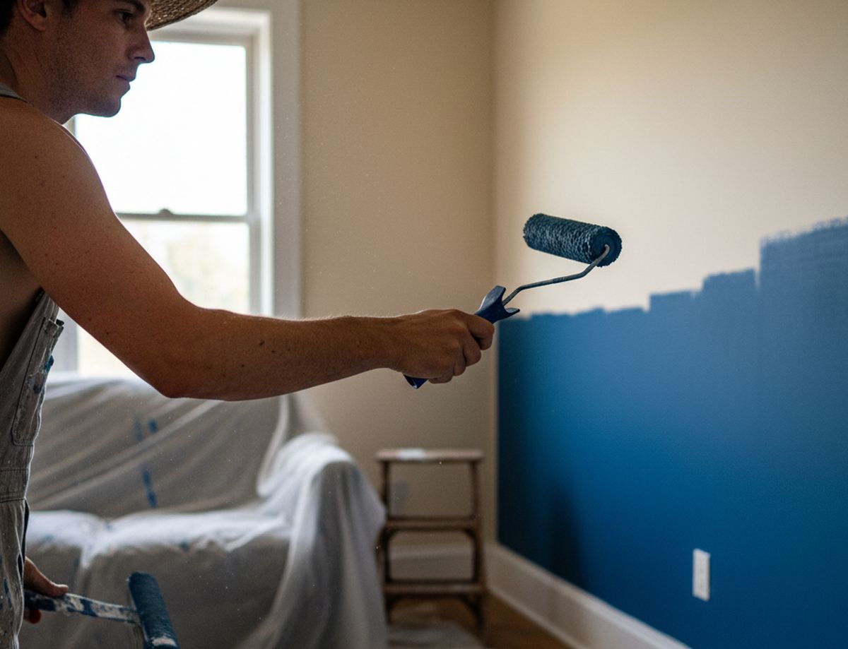 Idées pour peindre une chambre en deux couleurs